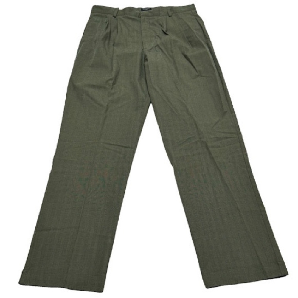 36 x 34 micro pattern classic fit pant gray slacks